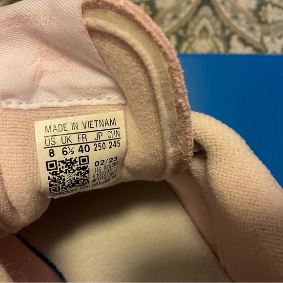 New Adidas Stan Smith SC IG0345 Clear Pink Women’s Sz 8 - Picture 14 of 16